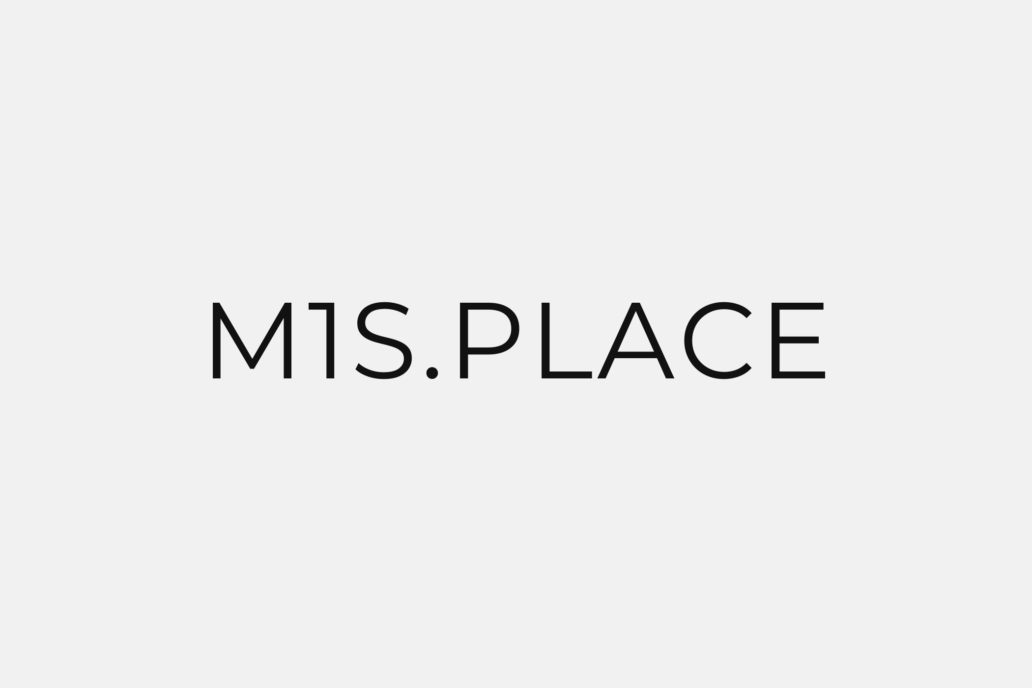 M1S.PLACE wordmark