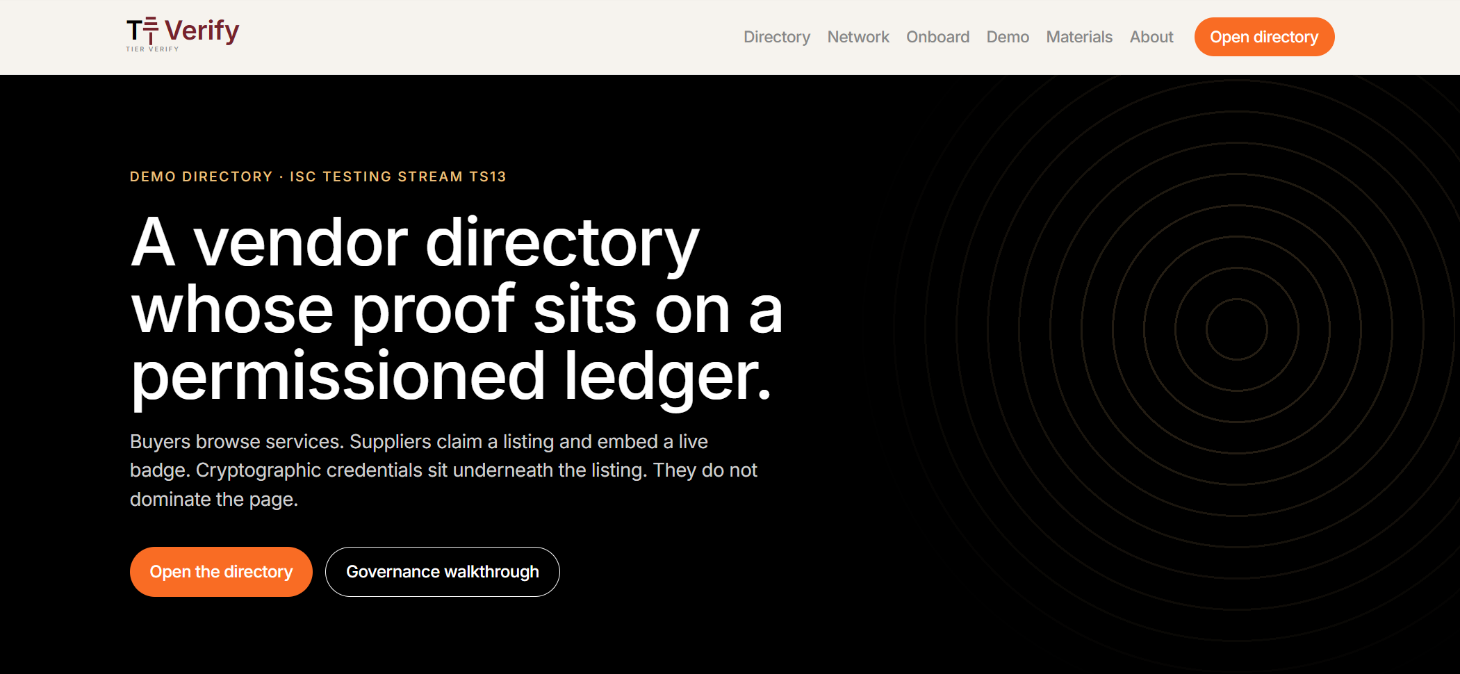 TiVerify prototype hero